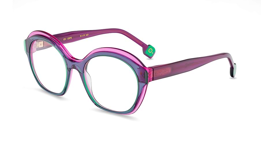 Lunettes de vue etnia barcelona idi grpk verde femenino taille 51mm - Vue principale