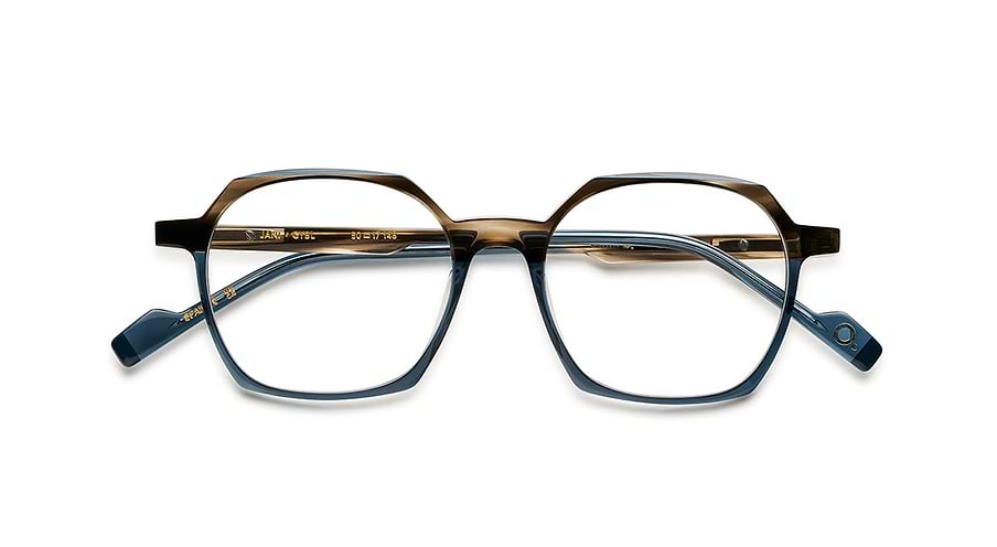 Óculos graduados etnia barcelona jani gybl masculino tamanho 50mm - Vista de detalhe