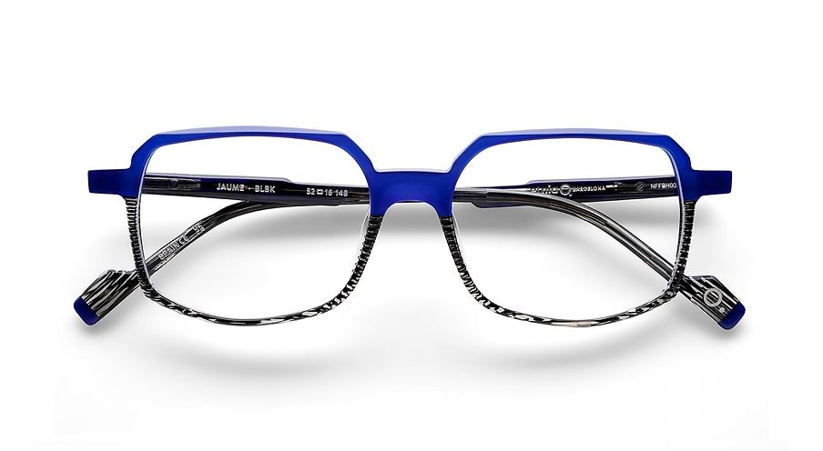 Lunettes de vue etnia barcelona jaume blbk azul masculino taille 52mm - Vue détaillée