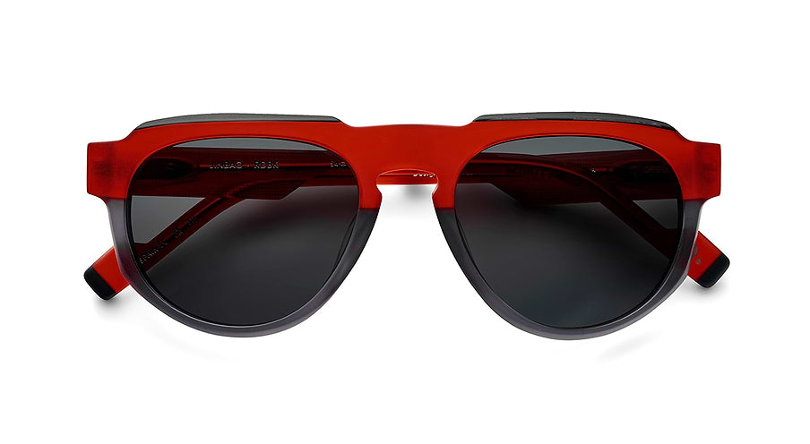 Lunettes de soleil etnia barcelona jinbao sun rdbk rojo masculino taille 54mm - Vue détaillée
