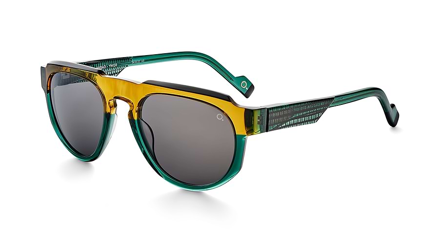 Óculos de sol etnia barcelona jinbao sun ywgr amarillo masculino tamanho 54mm - Vista principal