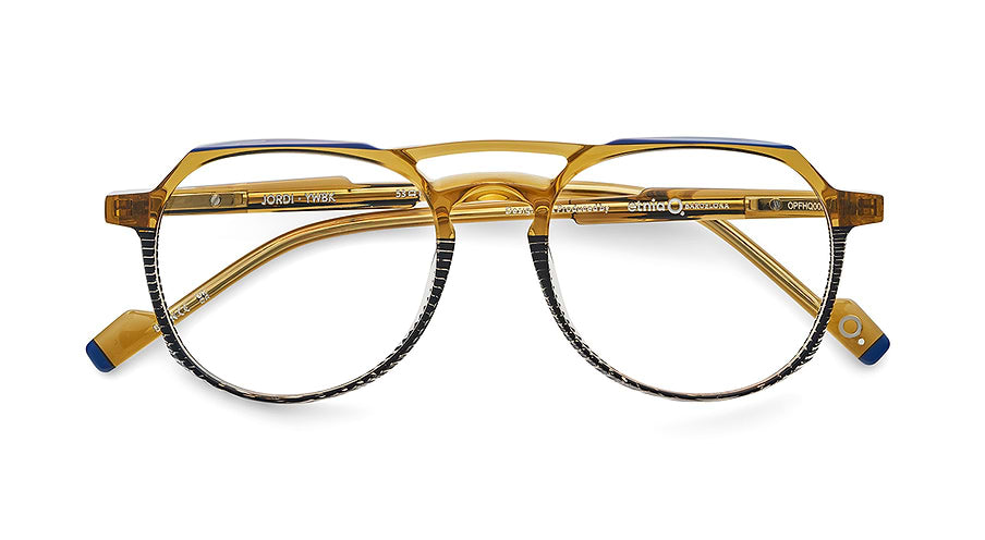 Prescription glasses etnia barcelona jordi ywbk amarillo masculino size 53mm - Detailed view