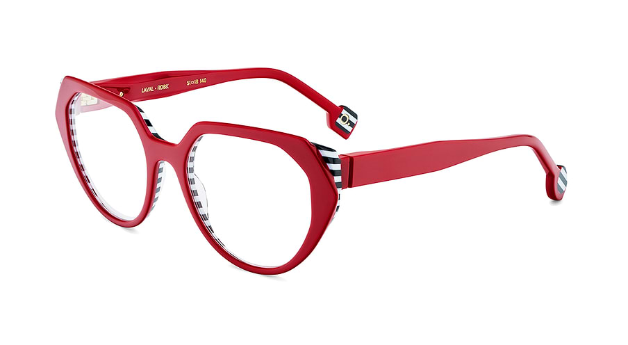 Lunettes de vue etnia barcelona laval rdbk rojo femenino taille 51mm - Vue principale