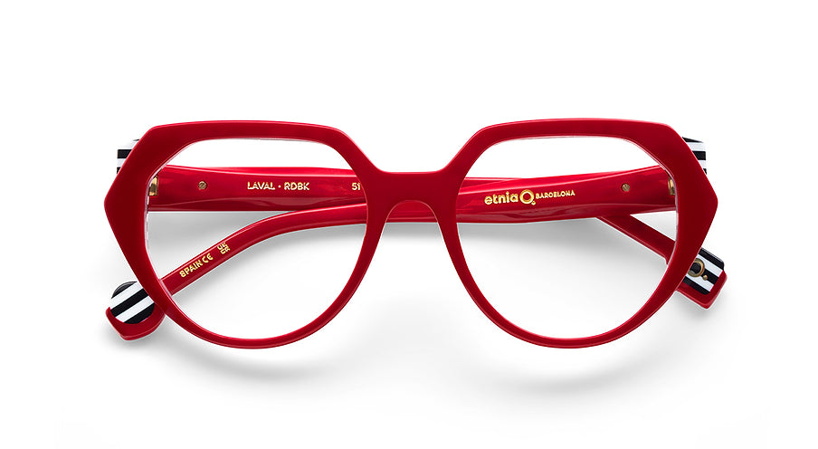 Lunettes de vue etnia barcelona laval rdbk rojo femenino taille 51mm - Vue détaillée