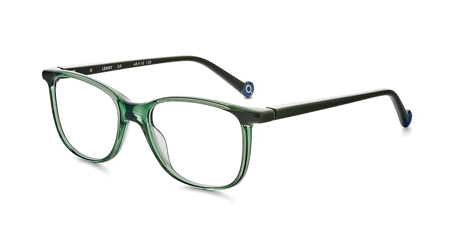 Óculos graduados etnia barcelona lenny gr verde unisex tamanho 48mm - Vista principal