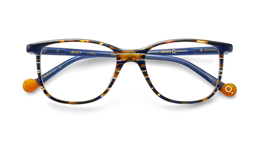 Óculos graduados etnia barcelona lenny hvbl havana unisex tamanho 48mm - Vista de detalhe