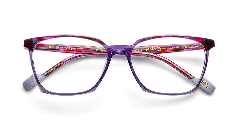 Prescription glasses etnia barcelona lepore pu morado femenino size 55mm - Detailed view
