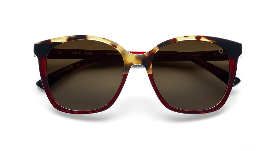 Óculos de sol etnia barcelona liceu sun bxhv 'square' square femenino tamanho 55mm - Vista de detalhe