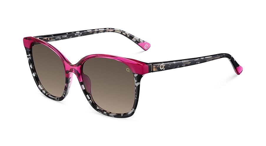 Sunglasses etnia barcelona liceu sun fubk rosa square femenino size 55mm - Main view