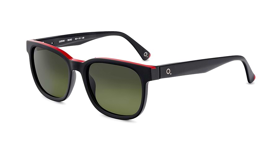 Óculos de sol etnia barcelona luzon sun bkrd negro rectangular masculino tamanho 55mm - Vista principal