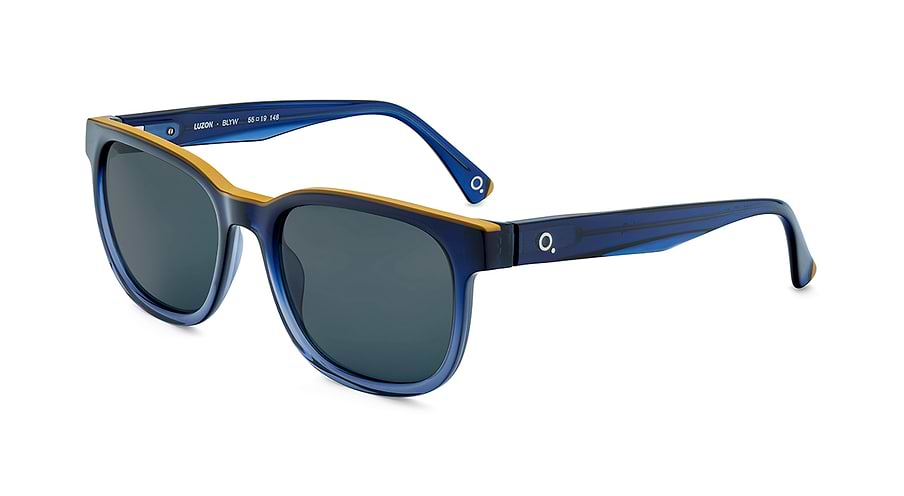 Óculos de sol etnia barcelona luzon sun blyw azul rectangular masculino tamanho 55mm - Vista principal