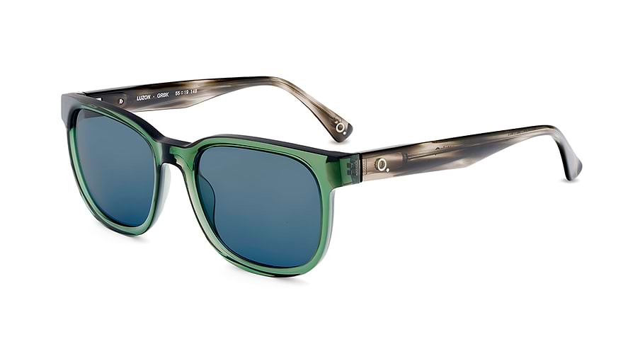 Óculos de sol etnia barcelona luzon sun grbk verde rectangular masculino tamanho 55mm - Vista principal