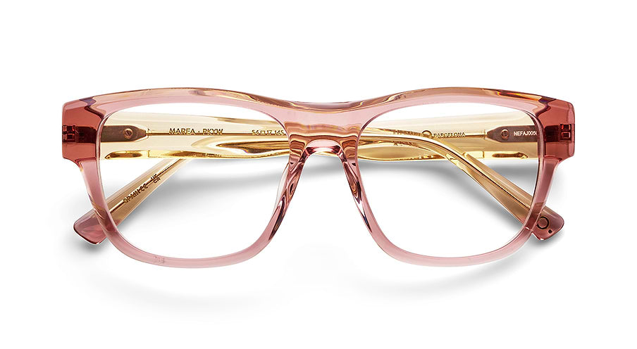 Lunettes de vue etnia barcelona marea pkyw rosa femenino taille 54mm - Vue détaillée
