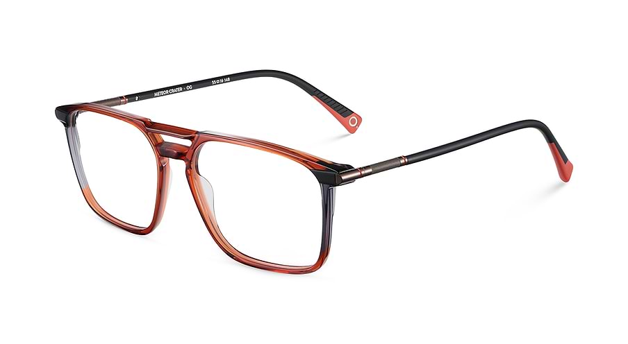Brillen etnia barcelona meteor crater og naranja masculino größe 55mm - Hauptansicht