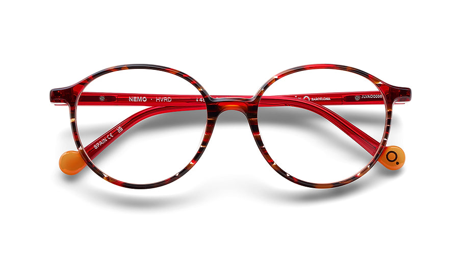Óculos graduados etnia barcelona nemo hvrd havana unisex tamanho 46mm - Vista de detalhe