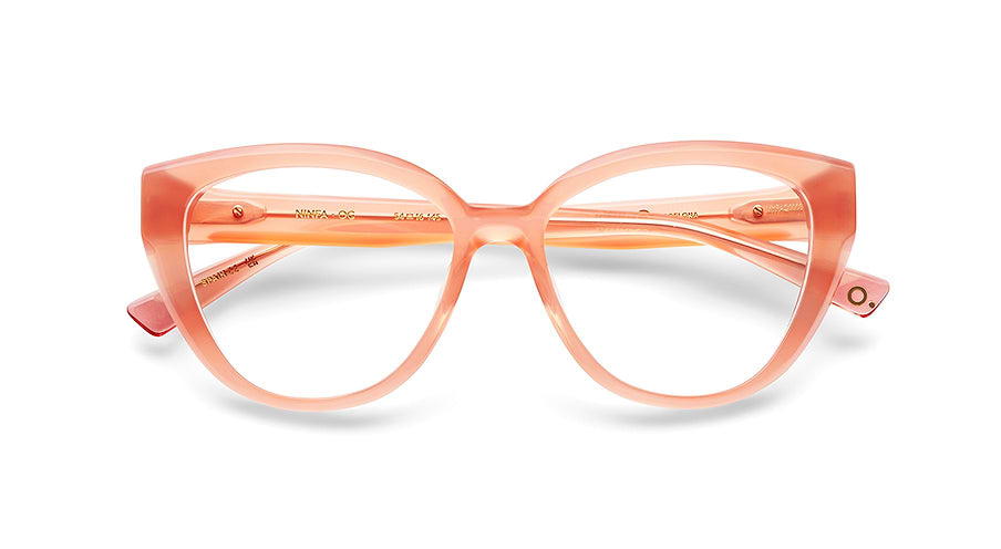 Óculos graduados etnia barcelona ninfa og naranja femenino tamanho 54mm - Vista de detalhe