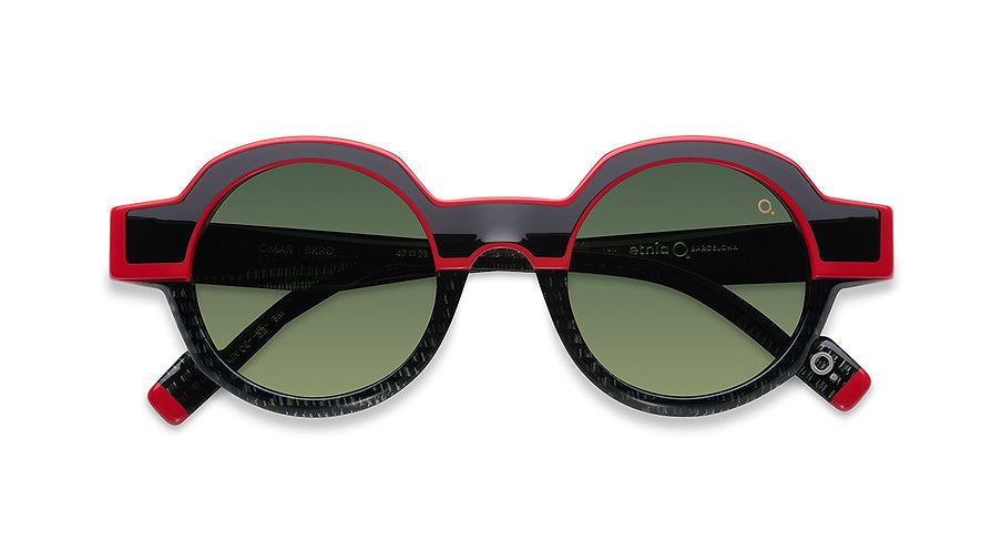 Sunglasses etnia barcelona omar sun bkrd negro masculino size 47mm - Detailed view