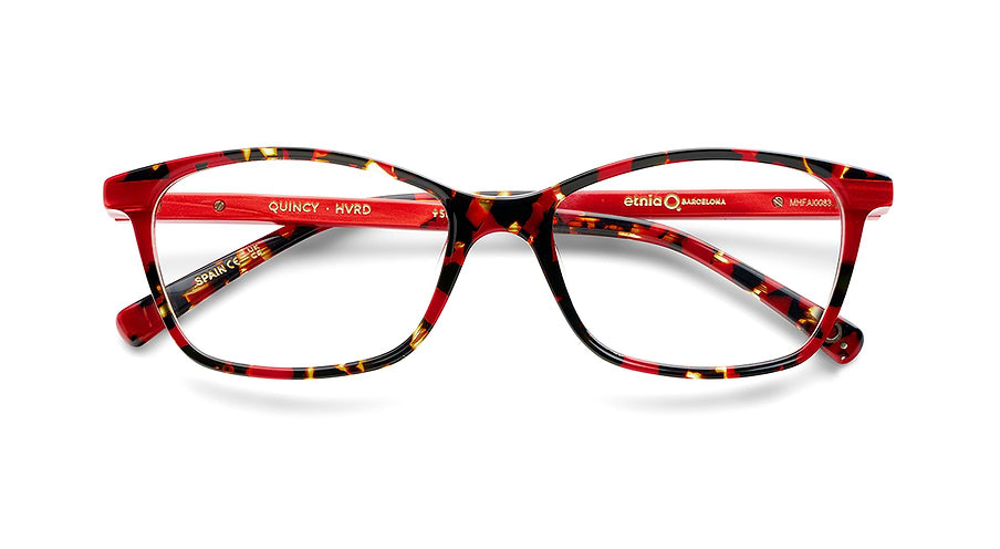 Óculos graduados etnia barcelona quincy hvrd femenino tamanho 52mm - Vista de detalhe