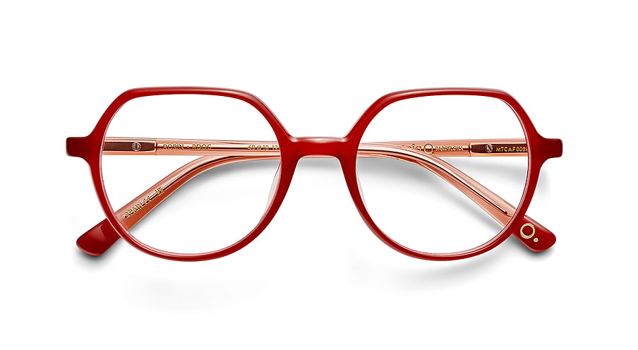 Prescription glasses etnia barcelona robin rdog rojo unisex size 48mm - Detailed view