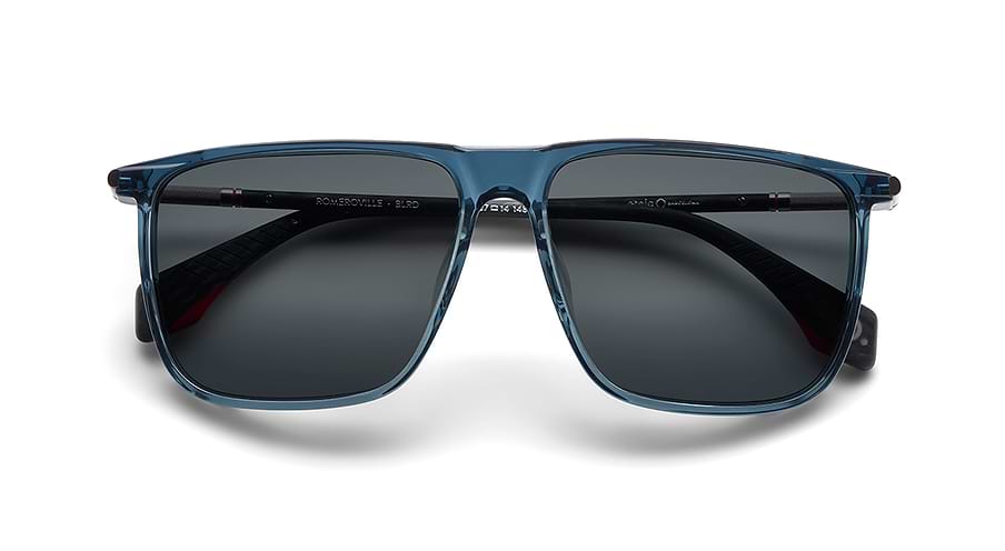 Óculos de sol etnia barcelona romeroville sun blrd azul rectangular masculino tamanho 57mm - Vista de detalhe
