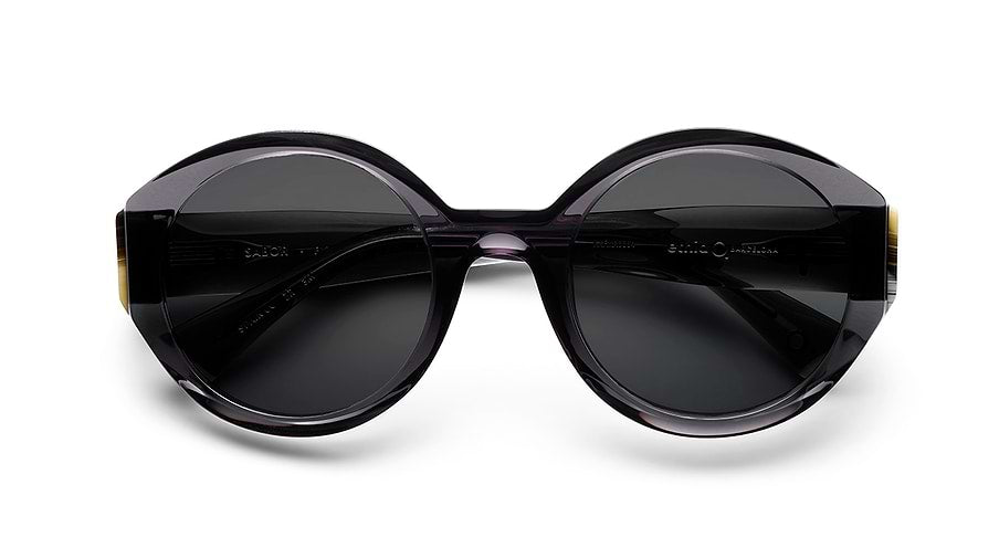 Óculos de sol etnia barcelona sabor sun bk femenino tamanho 52mm - Vista de detalhe