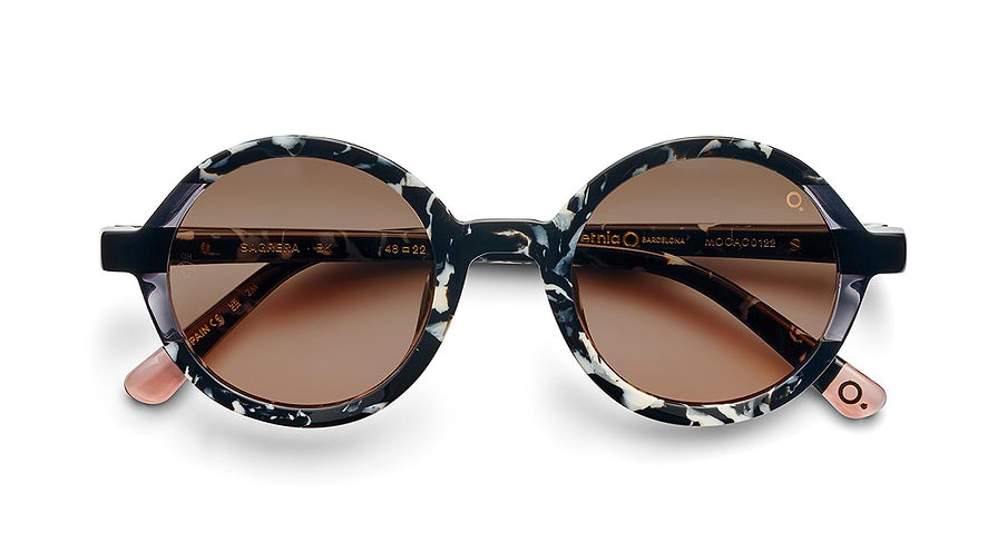 Óculos de sol etnia barcelona sagrera sun bk negro femenino tamanho 48mm - Vista de detalhe