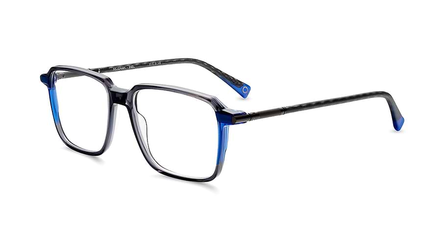 Óculos graduados etnia barcelona seligman bkbl negro masculino tamanho 53mm - Vista principal