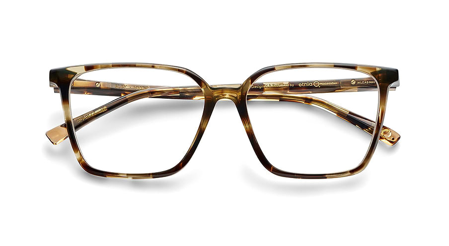 Gafas graduadas etnia barcelona slay hvog havana femenino talla 54mm - Vista de detalle