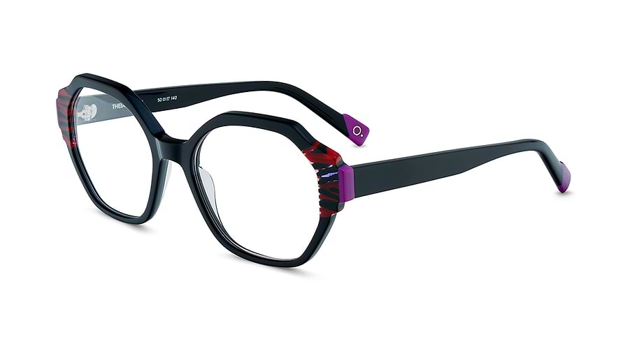 Lunettes de vue etnia barcelona theia bkpu negro femenino taille 50mm - Vue principale