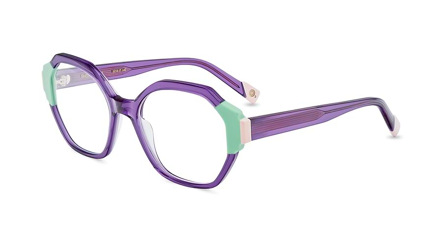 Lunettes de vue etnia barcelona theia pugr morado femenino taille 50mm - Vue principale