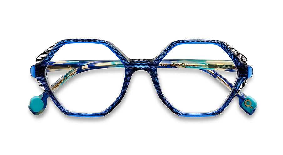 Brillen etnia barcelona viv bltq azul femenino größe 49mm - Detailansicht