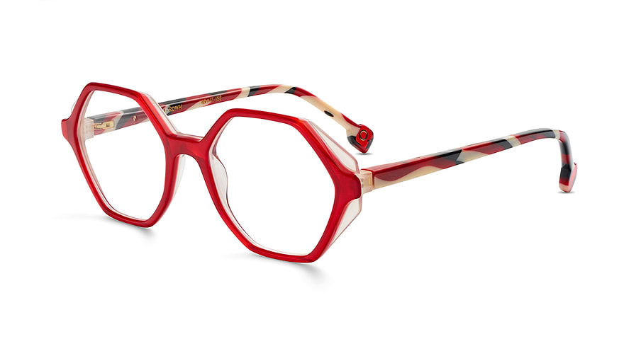 Brillen etnia barcelona viv rdwh rojo femenino größe 49mm - Hauptansicht