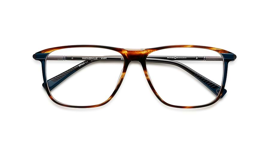 Óculos graduados etnia barcelona waynesville hvpt masculino tamanho 60mm - Vista de detalhe