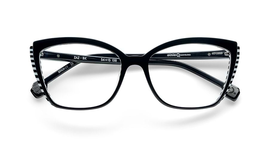 Gafas graduadas etnia barcelona zaz bk negro femenino talla 54mm - Vista de detalle