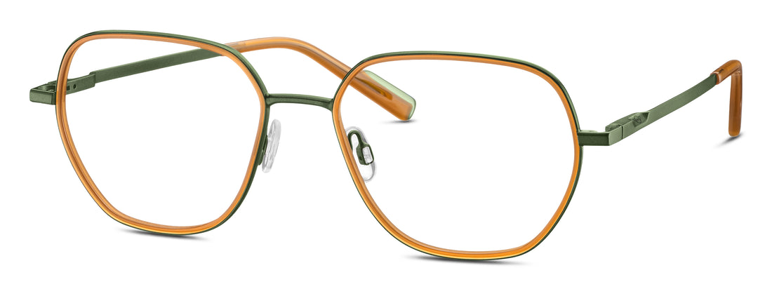 Lunettes de vue mini 741052 40 verde unisex taille 54mm - Vue principale