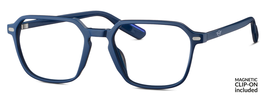 Prescription glasses mini 743052 70 azul masculino size 54mm - Main view