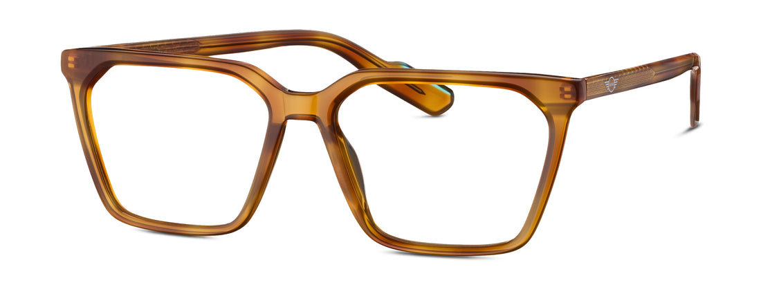 Prescription glasses mini 743056 60 marron femenino size 55mm - Main view