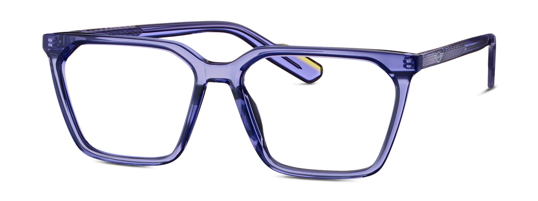 Prescription glasses mini 743056 70 azul femenino size 55mm - Main view