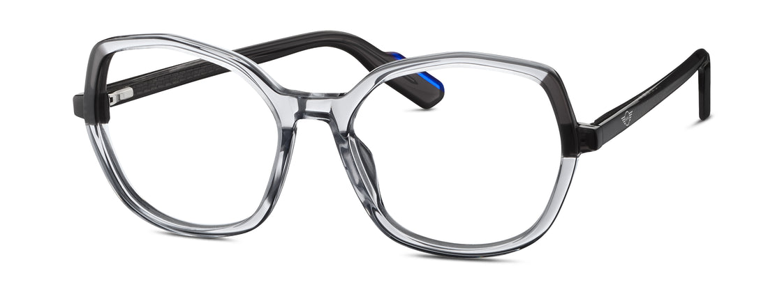 Prescription glasses mini 743059 30 gris femenino size 53mm - Main view
