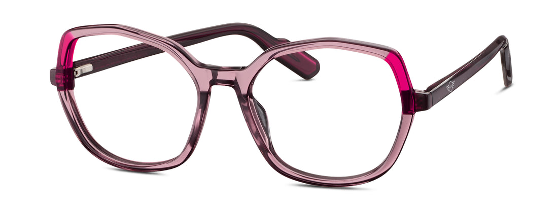 Prescription glasses mini 743059 50 rojo femenino size 53mm - Main view