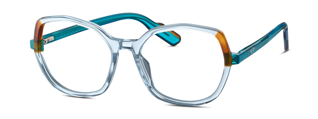 Prescription glasses mini 743059 76 azul femenino size 53mm - Main view