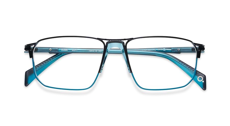 Prescription glasses etnia barcelona alesi bkpt negro masculino size 56mm - Detailed view