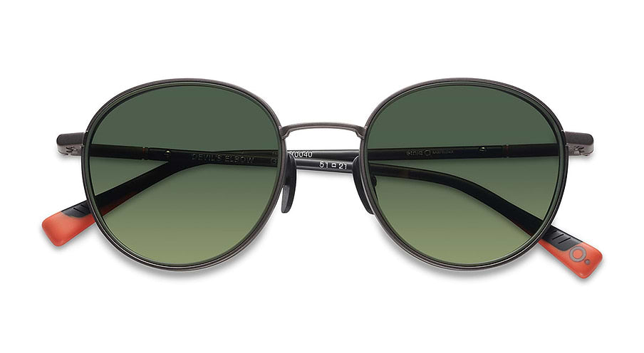 Óculos de sol etnia barcelona devils elbow sun grog masculino tamanho 51mm - Vista de detalhe
