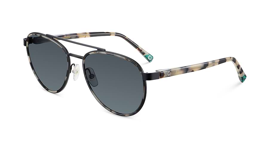 Óculos de sol etnia barcelona miravet sun bkhv negro femenino tamanho 57mm - Vista principal