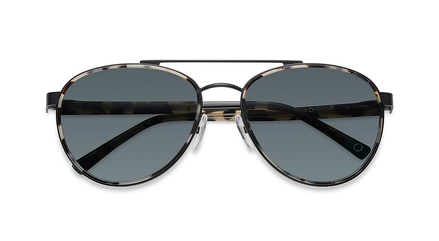 Óculos de sol etnia barcelona miravet sun bkhv negro femenino tamanho 57mm - Vista de detalhe