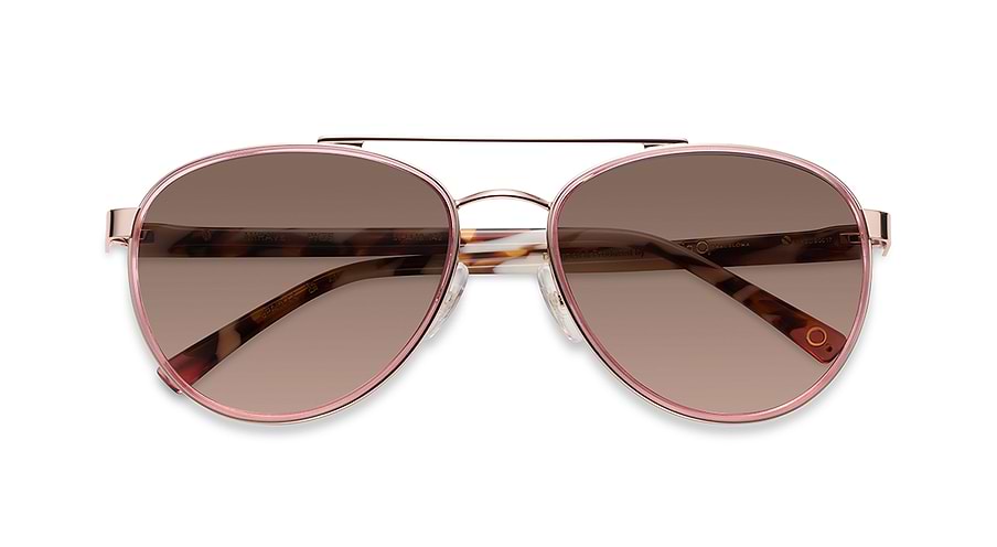 Óculos de sol etnia barcelona miravet sun pkze rosa femenino tamanho 57mm - Vista de detalhe