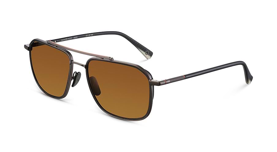 Óculos de sol etnia barcelona munger moss sun bkbr masculino tamanho 57mm - Vista principal