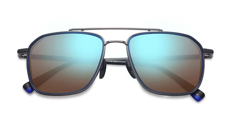 Óculos de sol etnia barcelona munger moss c.a. bl masculino tamanho 57mm - Vista de detalhe