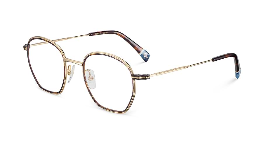 Prescription glasses etnia barcelona sineu gdhv dorado unisex size 49mm - Main view