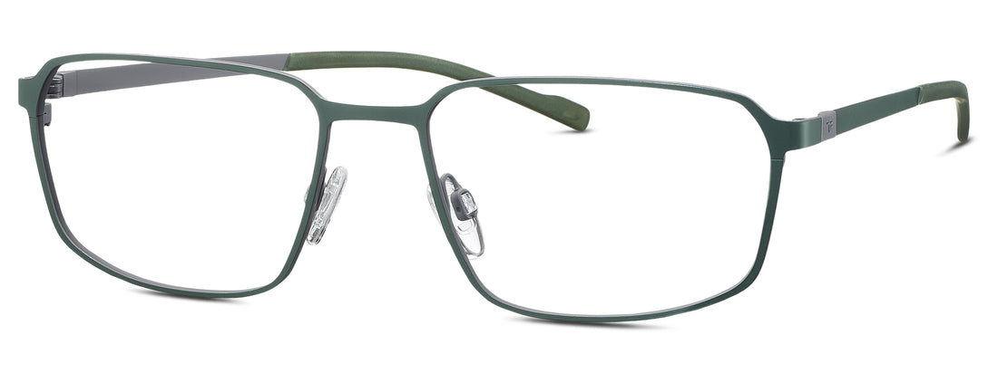 Occhiali da vista titanflex 820978 40 verde masculino taglia 57mm - Vista principale